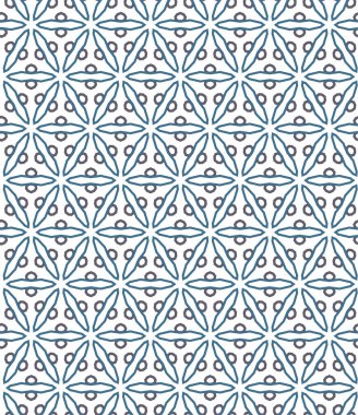 soyut geometrik dikişsiz desen, vektör illüstrasyonu