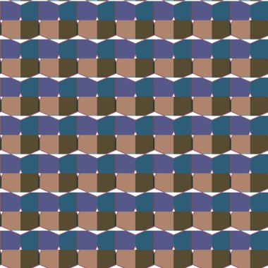 soyut geometrik dikişsiz desen, vektör illüstrasyonu