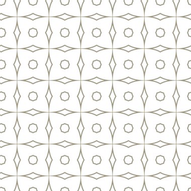 Soyut elementlerle kusursuz vektör deseni