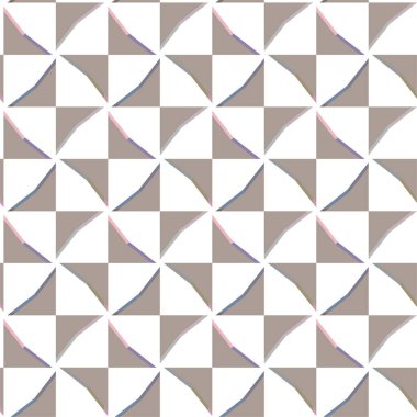 soyut geometrik dikişsiz desen, vektör illüstrasyonu