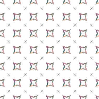 soyut geometrik dikişsiz desen, vektör illüstrasyonu