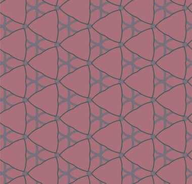 soyut geometrik dikişsiz desen, vektör illüstrasyonu
