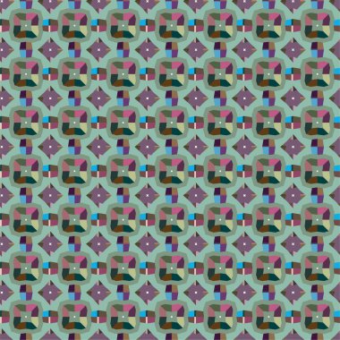 soyut geometrik dikişsiz desen, vektör illüstrasyonu