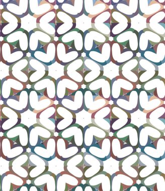 soyut geometrik dikişsiz desen, vektör illüstrasyonu