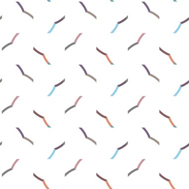 soyut geometrik dikişsiz desen, vektör illüstrasyonu