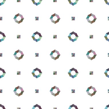 soyut geometrik dikişsiz desen, vektör illüstrasyonu