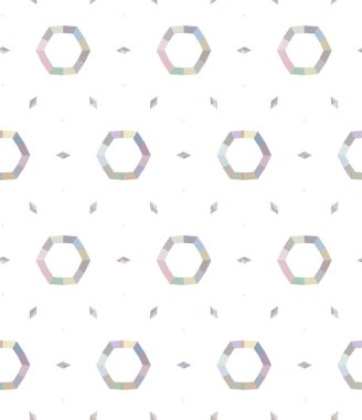 soyut geometrik dikişsiz desen, vektör illüstrasyonu