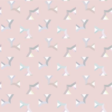 Geometrik şekilli kusursuz desen vektör çizimi    