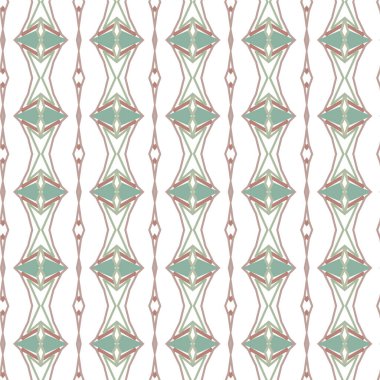 soyut geometrik dikişsiz desen, vektör illüstrasyonu