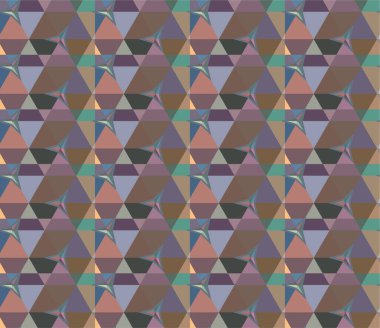soyut geometrik dikişsiz desen, vektör illüstrasyonu