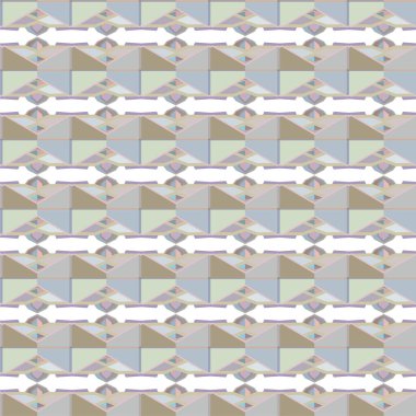 soyut geometrik dikişsiz desen, vektör illüstrasyonu