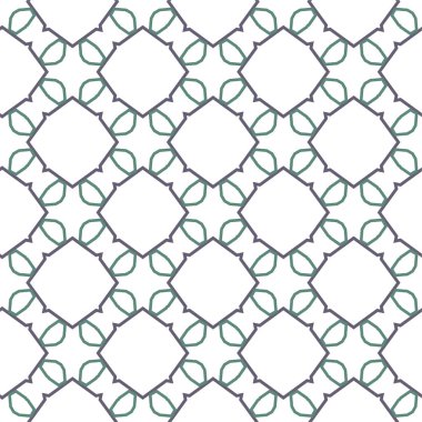 soyut geometrik dikişsiz desen, vektör illüstrasyonu