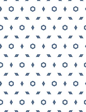 soyut geometrik dikişsiz desen, vektör illüstrasyonu