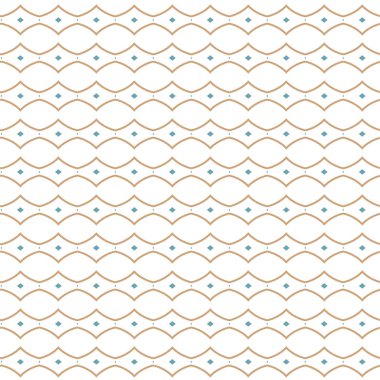 soyut geometrik dikişsiz desen, vektör illüstrasyonu