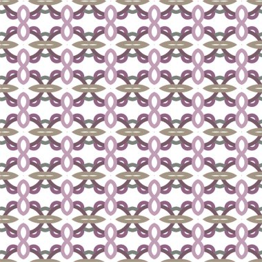 Geometrik soyut dikişsiz desen, vektör illüstrasyonu