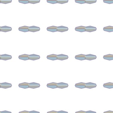 soyut geometrik dikişsiz desen, vektör illüstrasyonu