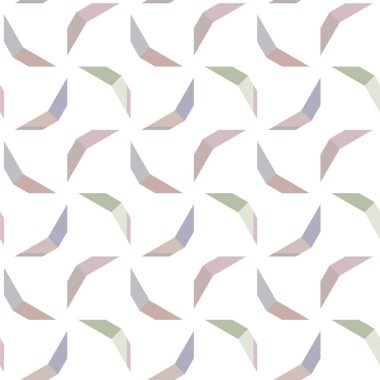 soyut geometrik dikişsiz desen, vektör illüstrasyonu