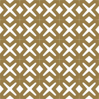 Geometrik soyut dikişsiz desen, vektör illüstrasyonu