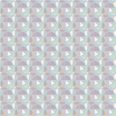 Geometrik soyut dikişsiz desen, vektör illüstrasyonu