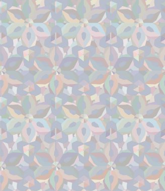 soyut geometrik dikişsiz desen, vektör illüstrasyonu