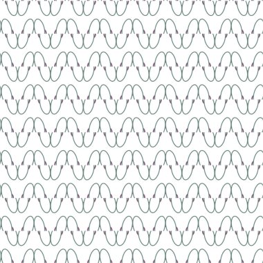 Geometrik şekilli kusursuz desen vektör çizimi    