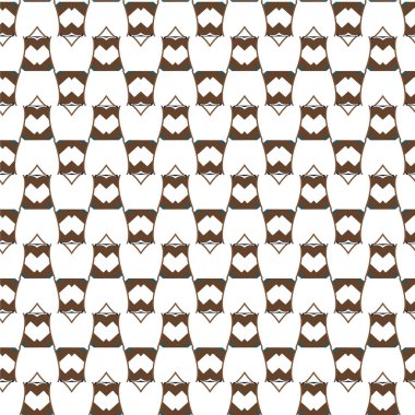 soyut geometrik dikişsiz desen, vektör illüstrasyonu