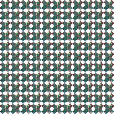 soyut geometrik dikişsiz desen, vektör illüstrasyonu