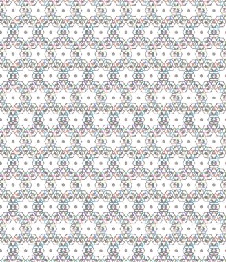 soyut geometrik dikişsiz desen, vektör illüstrasyonu