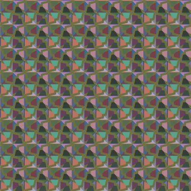 soyut geometrik dikişsiz desen, vektör illüstrasyonu 