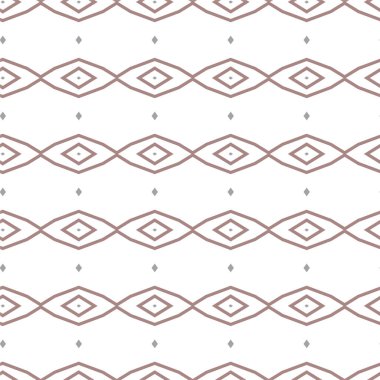 Geometrik soyut dikişsiz desen, vektör illüstrasyonu