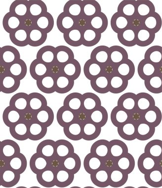 soyut geometrik dikişsiz desen, vektör illüstrasyonu