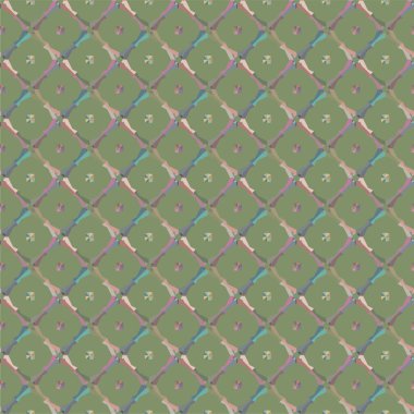 soyut geometrik dikişsiz desen, vektör illüstrasyonu