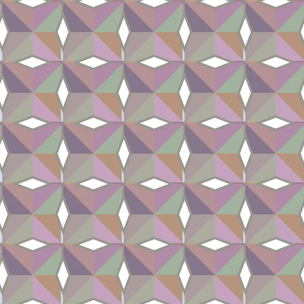 Абстрактний Геометричний Безшовний Візерунок Векторні Ілюстрації — стоковий вектор