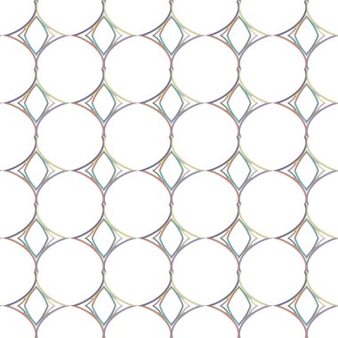 soyut geometrik dikişsiz desen, vektör illüstrasyonu