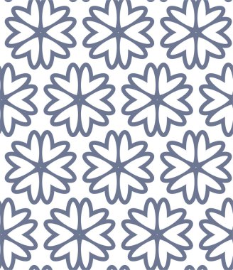 soyut geometrik dikişsiz desen, vektör illüstrasyonu