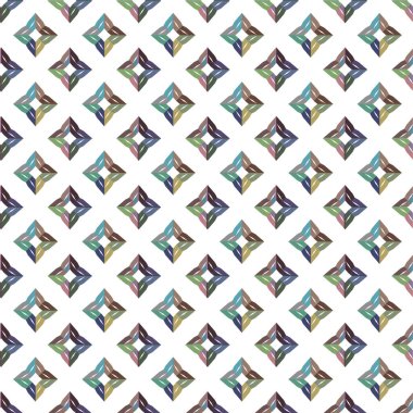 soyut geometrik dikişsiz desen, vektör illüstrasyonu