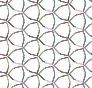 soyut geometrik dikişsiz desen, vektör illüstrasyonu