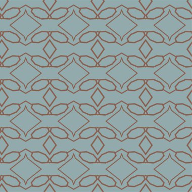 soyut geometrik dikişsiz desen, vektör illüstrasyonu