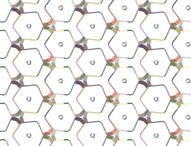 soyut geometrik dikişsiz desen, vektör illüstrasyonu