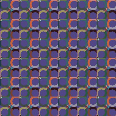 soyut geometrik dikişsiz desen, vektör illüstrasyonu