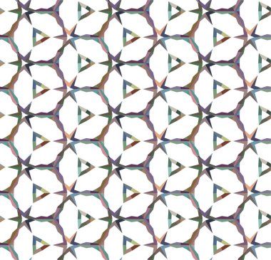 soyut geometrik dikişsiz desen, vektör illüstrasyonu