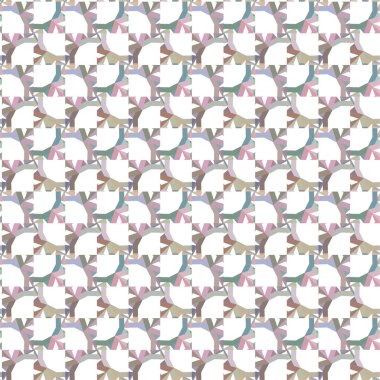 soyut geometrik dikişsiz desen, vektör illüstrasyonu