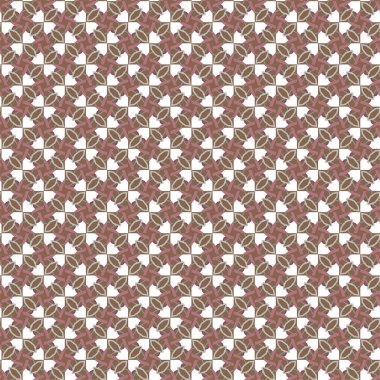 Geometrik soyut dikişsiz desen, vektör illüstrasyonu