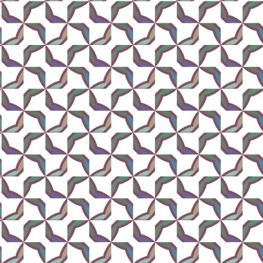 soyut geometrik dikişsiz desen, vektör illüstrasyonu