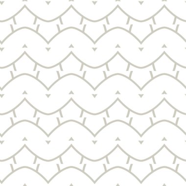 Geometrik şekilli kusursuz desen vektör çizimi