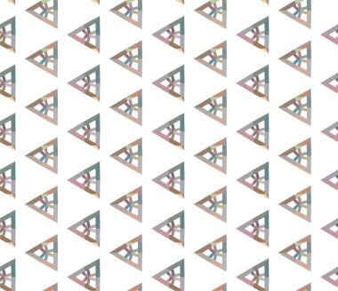 soyut geometrik dikişsiz desen, vektör illüstrasyonu