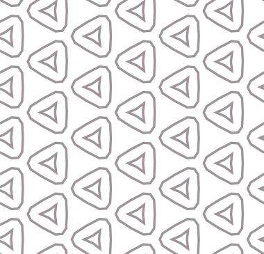 Geometrik soyut dikişsiz desen, vektör illüstrasyonu