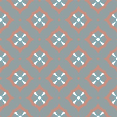 soyut geometrik dikişsiz desen, vektör illüstrasyonu 