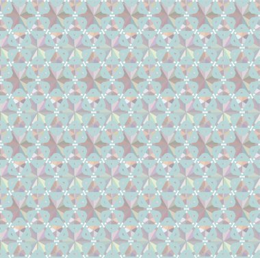 Geometrik soyut dikişsiz desen, vektör illüstrasyonu