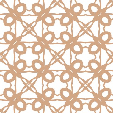 Geometrik soyut dikişsiz desen, vektör illüstrasyonu